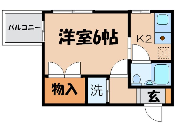 エステート大須の物件間取画像